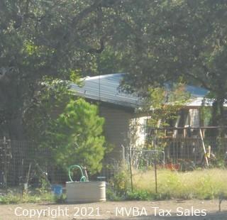 Account No. 117291 - A Manufactured Home Only, Label# TEX0292630/TEX0292631; located on 6.256 Acres, more or less out of Abstract 191 of the Elias Flint Survey 76, Comal County, Texas ::::: Suit No. T-9656B ::::: Approximate Property Address: Heimer Lange Road